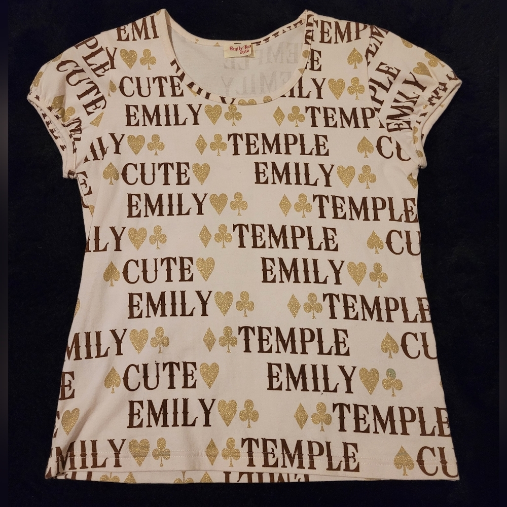 Emily Temple Cute Japan Lolita Fashion Brand Pink Glitter Top